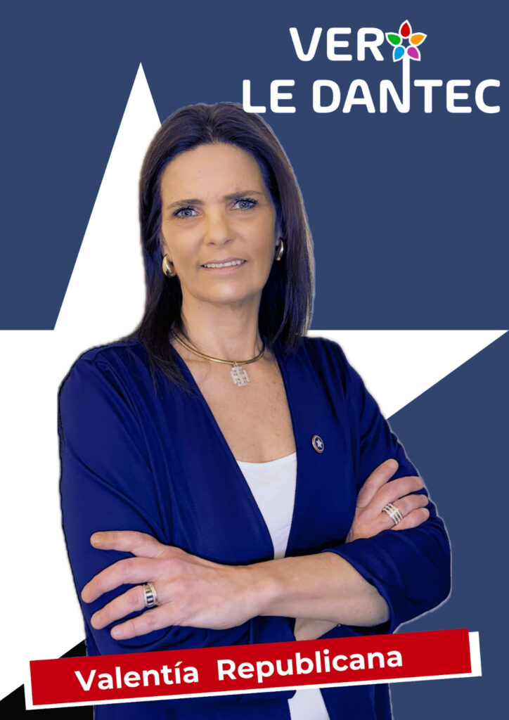 Veronica Le Dantec, candidata a concejal por colina elecciones 2024, partido Republicano, Chile, Vota Y-304.